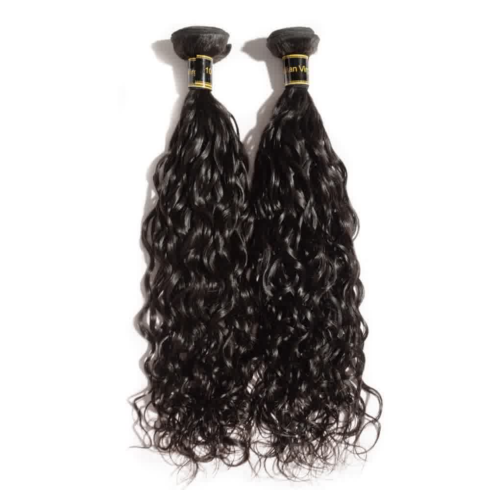 100% Human Virgin Hair Natural Wave Bundles
