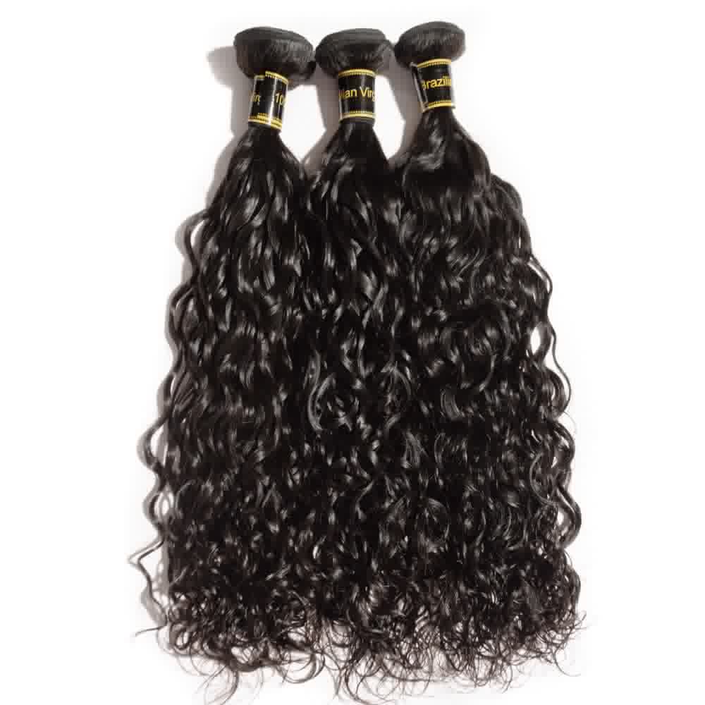 100% Human Virgin Hair Natural Wave Bundles