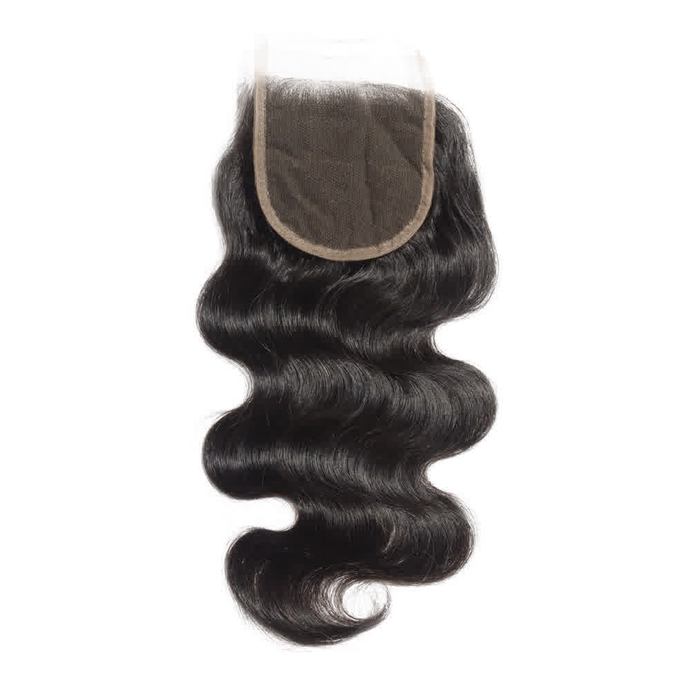 Human Hair 4x4 Body Wave Closure - Indian hair