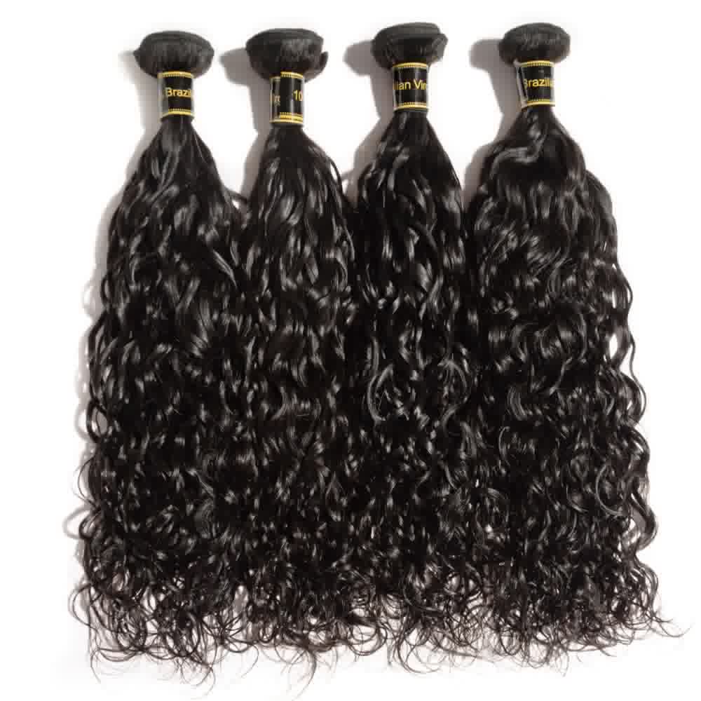 100% Human Virgin Hair Natural Wave Bundles