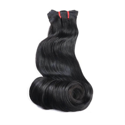 Malaysian Hair Double Drawn Egg Curly Bundles