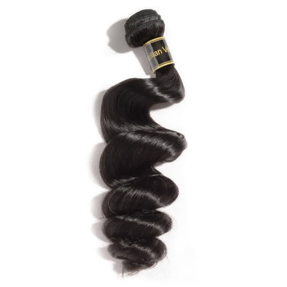 100% Human Virgin Hair Loose Wave Bundles
