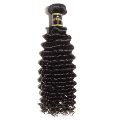 100% Human Virgin Hair Deep Curly Bundles