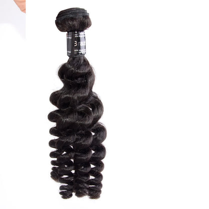 100% Human Virgin Hair Loose Curly Bundles - IS10