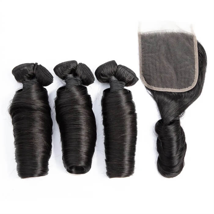 Vietnamese Hair Double Drawn Spring Curly Bundles - IS12