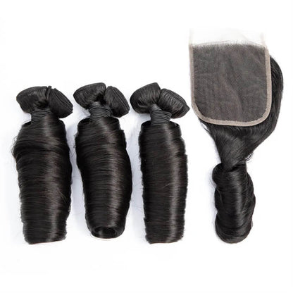Vietnamese Hair Double Drawn Spring Curly Bundles - IS12