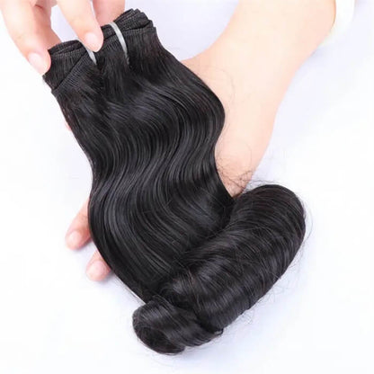 Vietnamese Hair Double Drawn Egg Curly Bundles - IS12
