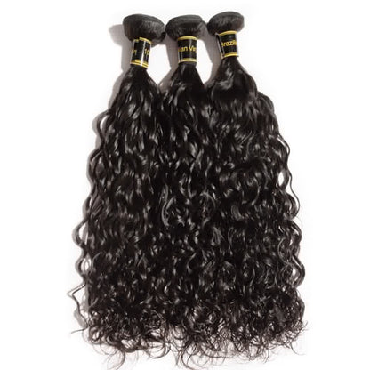 100% Human Virgin Hair Natural Wave Bundles