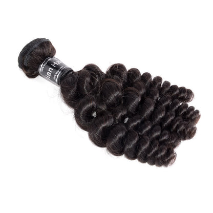100% Human Virgin Hair Loose Curly Bundles - IS10