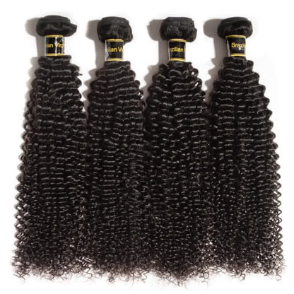 100% Human Virgin Hair Kinky Curly Bundles