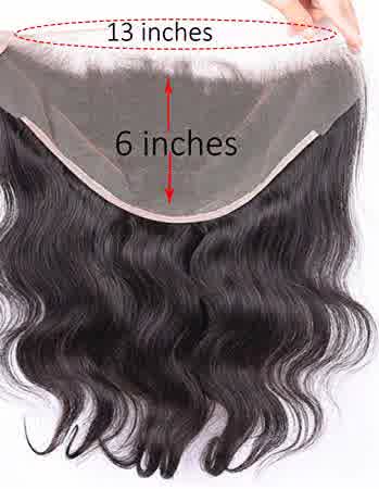 Human Hair 13x6 Body Wave Frontal