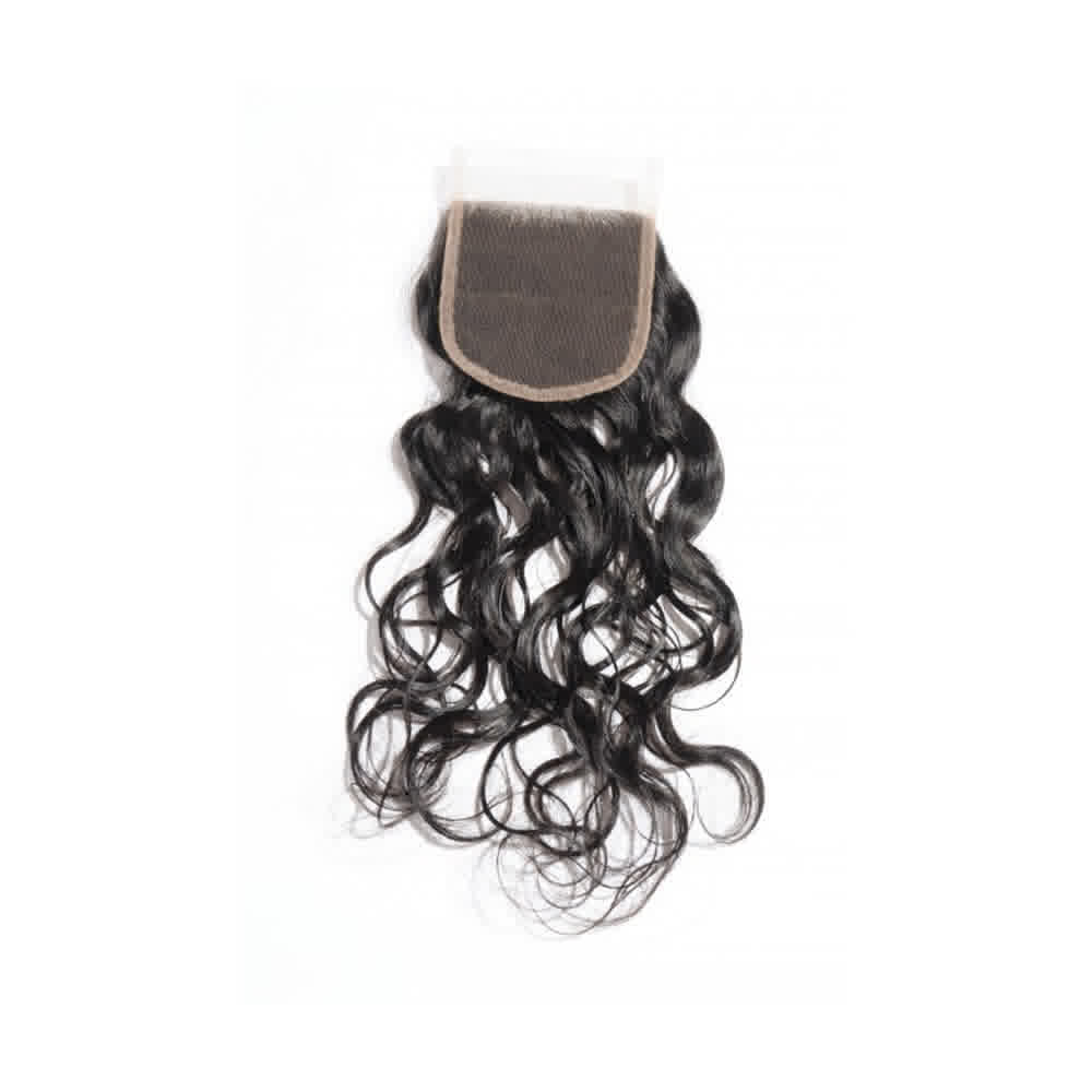 Human Hair 4x4 Natural Wave Closure