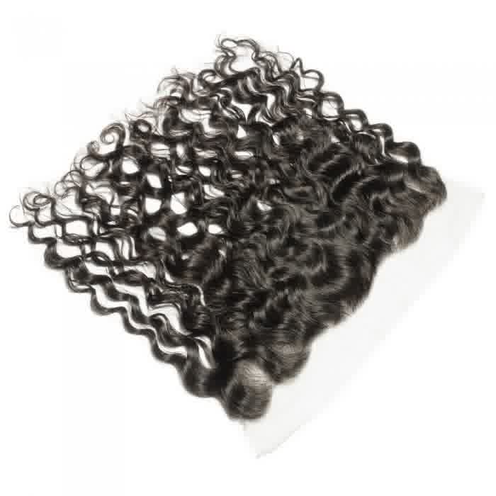 Human Hair 13x4 Natural Wave Frontal