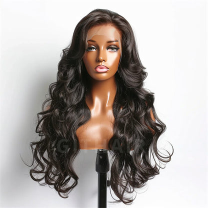 Human Hair 4x4 Lace Closure Body Wave Wig - MH