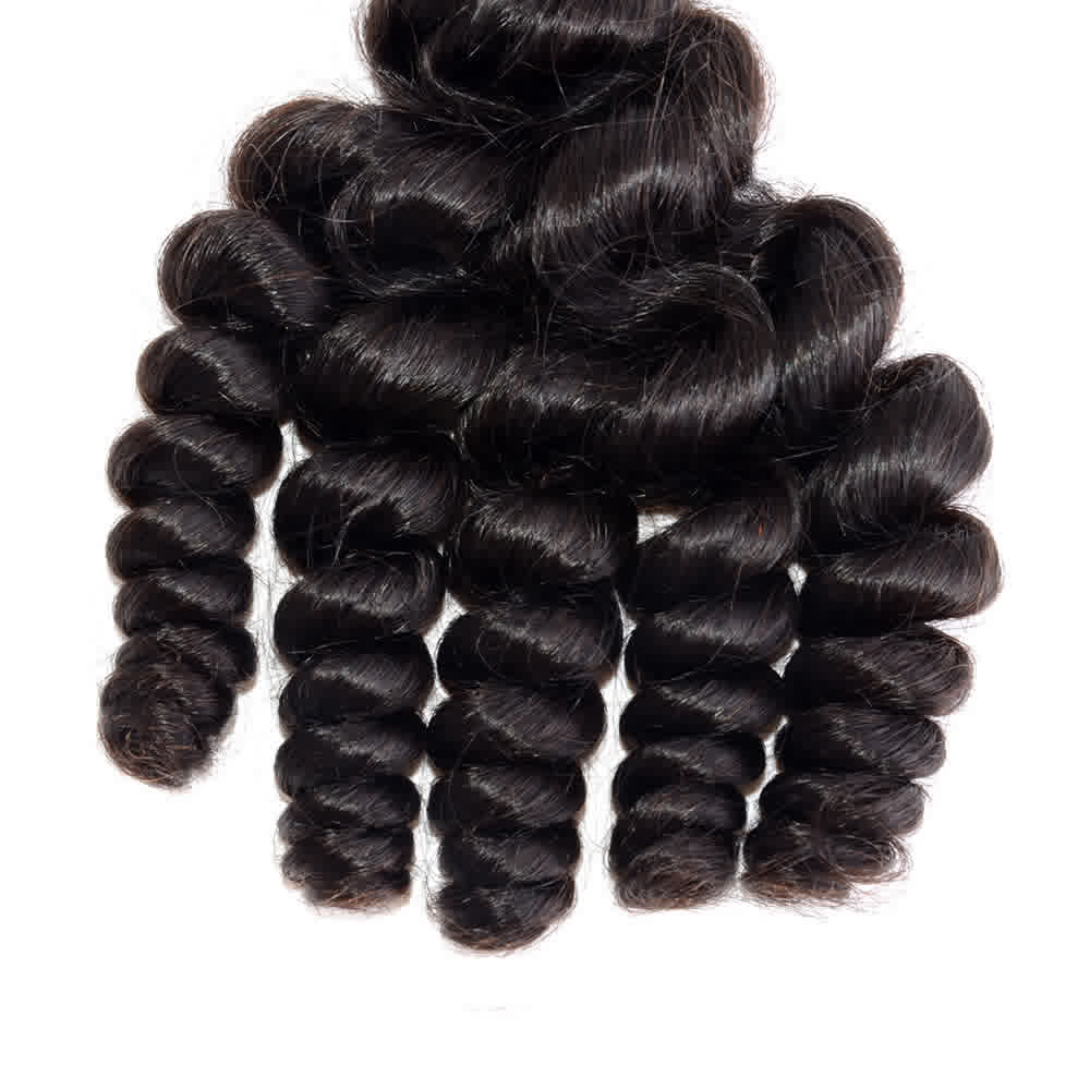 100% Human Virgin Hair Loose Curly Bundles
