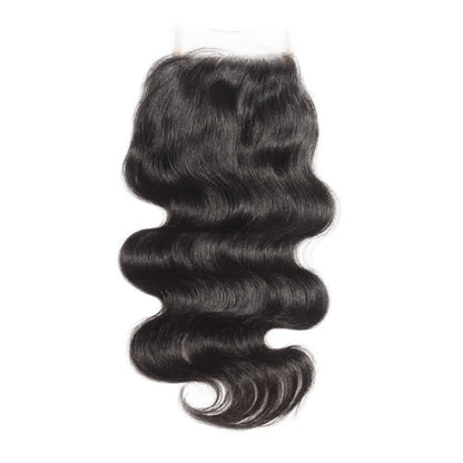 Human Hair 4x4 Body Wave Closure - Indian hair