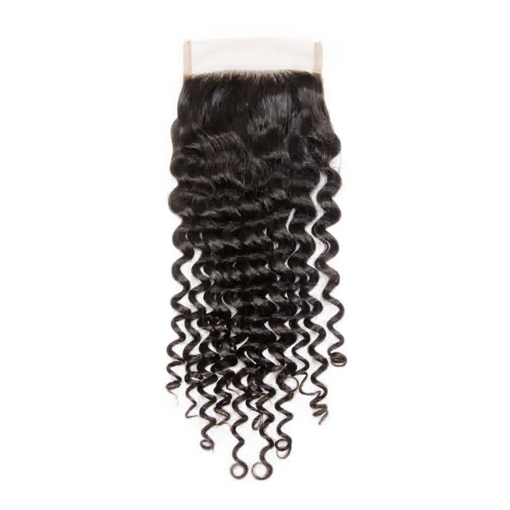 Human Hair 4x4 Curly Closure