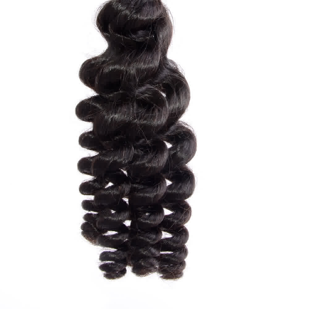100% Human Virgin Hair Loose Curly Bundles - IS10