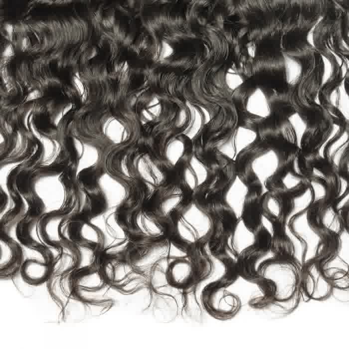 Human Hair 13x4 Natural Wave Frontal