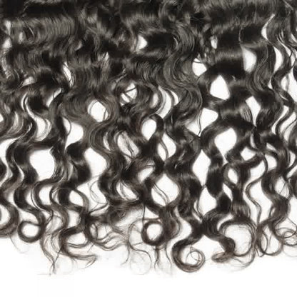 Human Hair 13x4 Natural Wave Frontal
