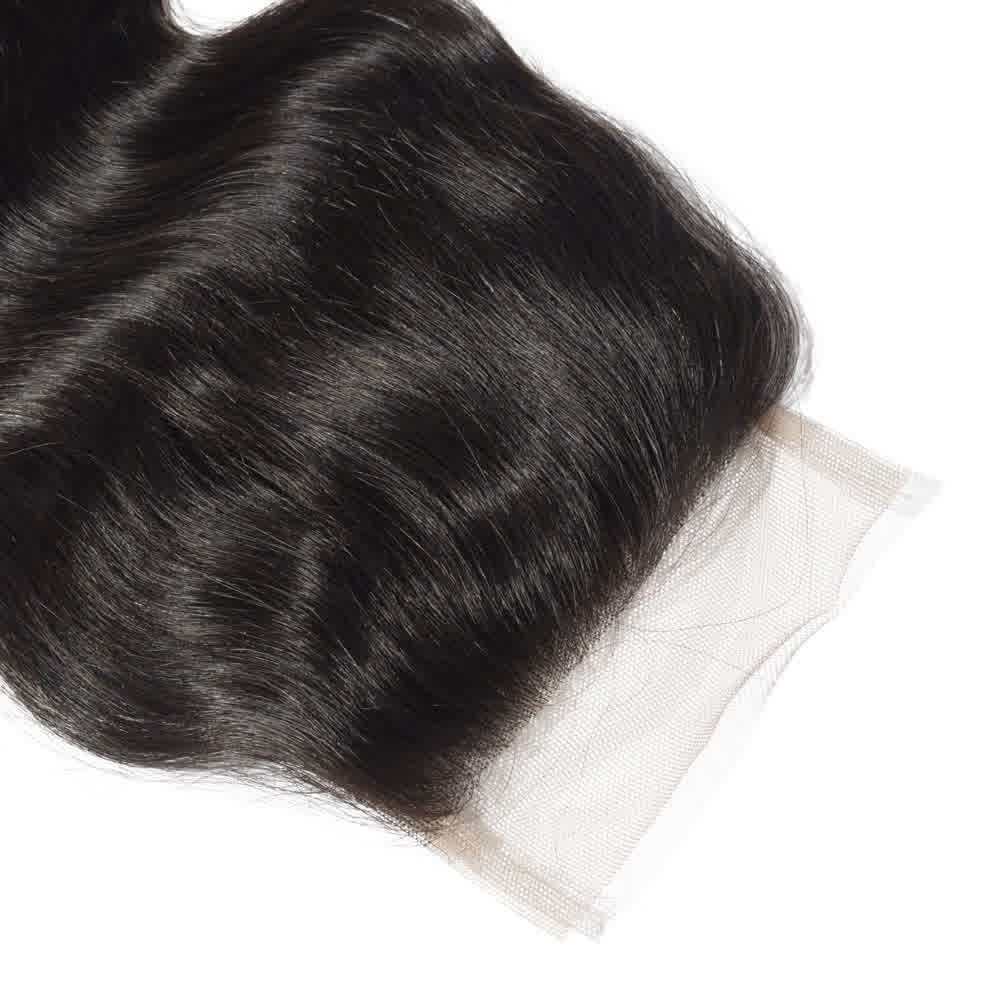 Human Hair 4x4 Body Wave Closure - Indian hair