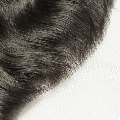 Human Hair 13x4 Natural Wave Frontal